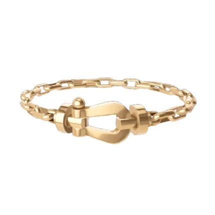 [Fred]FORCE LARGE HORSESHOE CLASP  METAL BRACELET