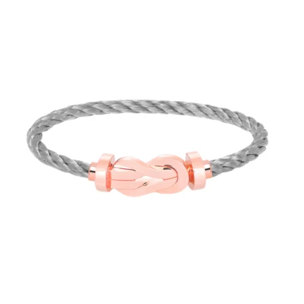 [Fred]CHANCE LARGE 8 FIGURE BUCKLE NO DIAMOND BRACELET ROSE GOLD