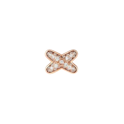 [Chaumet]JEUX DE PINK GOLD DIAMOND EARRINGS