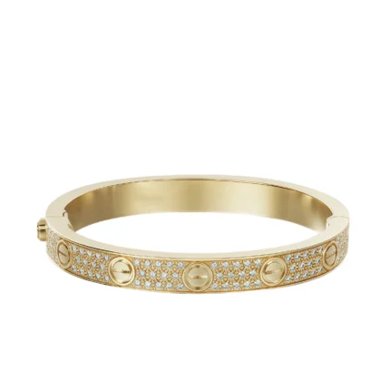 [Cartier]LOVE BRACELET 6.1MM DIAMOND-PAVED