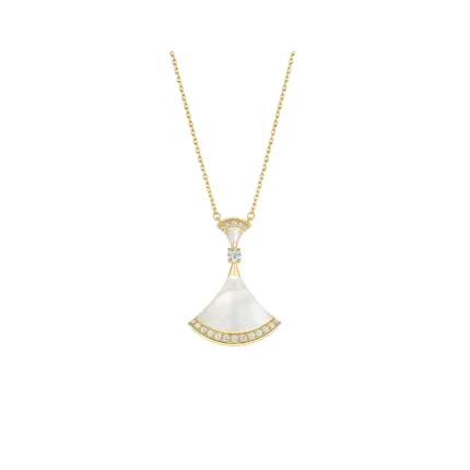 [Bulgari]DREAM NECKLACE MOP GOLD DIAMOND