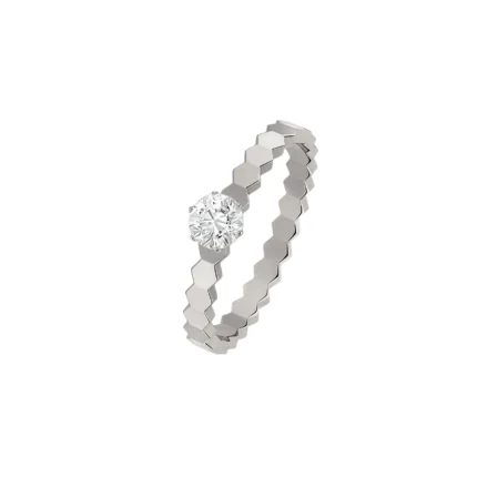 [Chaumet]BEE LOVE RING SILVER 1 DIAMOND