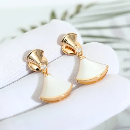 [Bulgari]DREAM MOP PINK GOLD EARRINGS