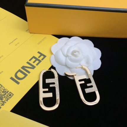 FENDI logo Earring