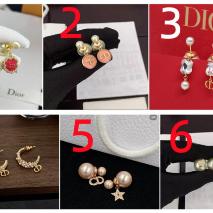 Diding6he DIOR Earrings 6 Style Collection